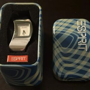 Vintage Espiri Metal Watch For Women 1990s VGC With Box